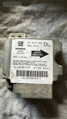 OPEL ASTRA G ZAFİRA 24416703 AİRBAG BEYNİ