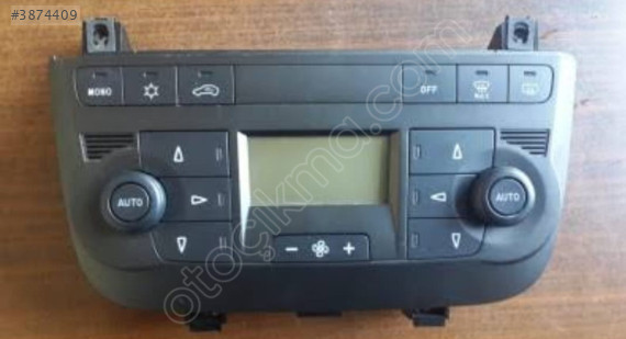 Fiat grand Punto klima kontrol paneli