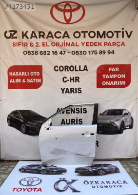 2020-2025 TOYOTA YARİS CROSS ÇIKMA ORJİNAL SOL ÖN KAPI
