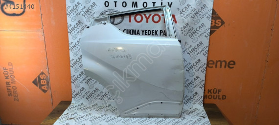 TOYOTA CHR C-HR 2016 2023 SAĞ ARKA KAPI ÇIKMA ORJİNAL