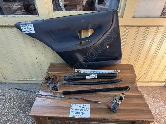 PEUGEOT 306 SOL ARKA KAPI MENTEŞESİ ALT VE ÜST ORJİNAL ÇIKMA