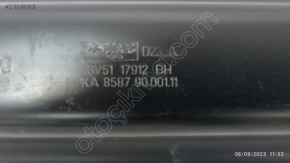 FORD FİESTA 2007 2008 2009 ARKA TAMPON DEMİRİ SIFIR ORJİNAL