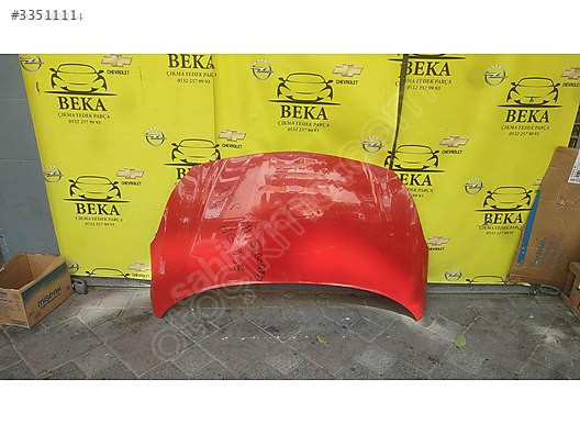 OPEL CORSA E KAPUT KIRMIZI ÇIKMA ORJİNAL YEDEK PARÇA