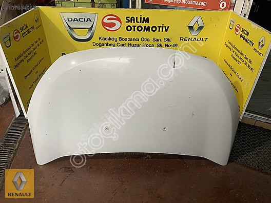 DACİA DOKKER MOTOR KAPUTU BEYAZ ÇIKMA ORJİNAL