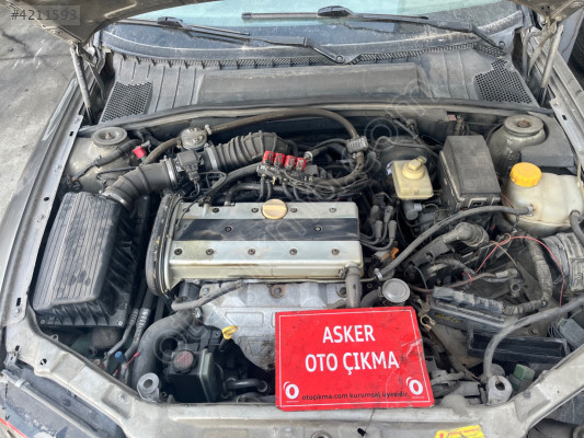 Vectra b 2.0 16 valf komple motor