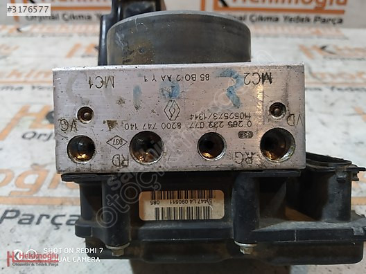 RENAULT CLİO 3 III ABS BEYNİ 0265232077 8200747140, 0 265 800 55