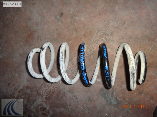 TOYOTA COROLLA 2012 ÇIKMA ARKA HELEZON YAYI