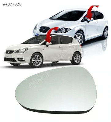 6J0857521 SEAT  İBİZA-LEON 08-12 AYNA CAMI SOL