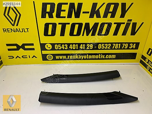 769111878R RENAULT CLİO 5 SAĞ ÖN DİREK İÇ KAPLAMASI SİYAH RENKAY