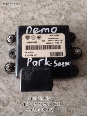 FİAT FİORİNO NEMO BİPPER PARK SENSÖR BEYNİ 1353485080