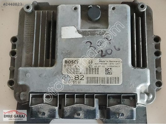 Marin Motor Modeli için 307-206 Motor Beyni - Parça No: 96