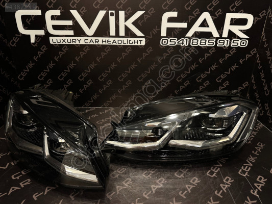 VOLKSWAGEN GOLF 7.5 2017-2020 J DÖNÜŞÜM SOL LED FAR