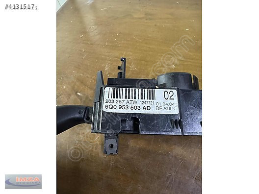 6Q0953503AD POLO TRANSPORTER IBIZA SİNYAL&SİLECEK KOLU ORİJİNAL