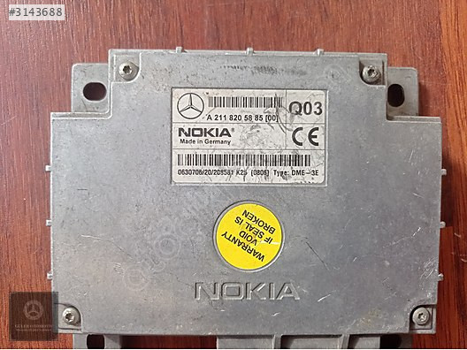 MERCEDES W211 W215 W220 ÇIKMA TELEFON BEYNİ A2118205885