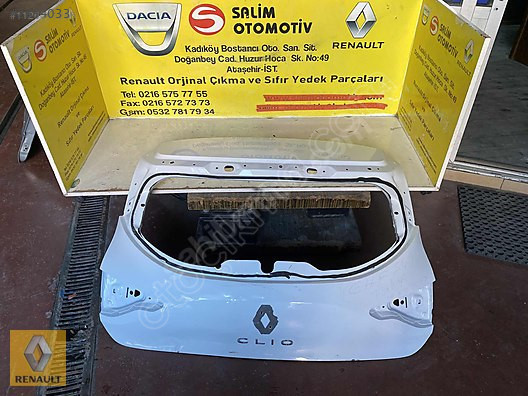 Orjinal Renault Clio 5 Çıkma Bagaj ve Diğer Yedek Parçaları