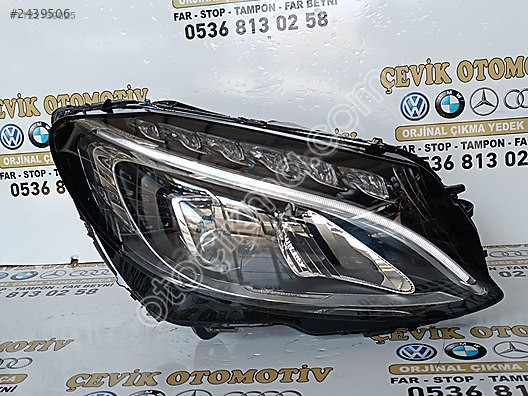 Mercedes C-Class W205 2015-2019 Sağ Ön Far Parçası
