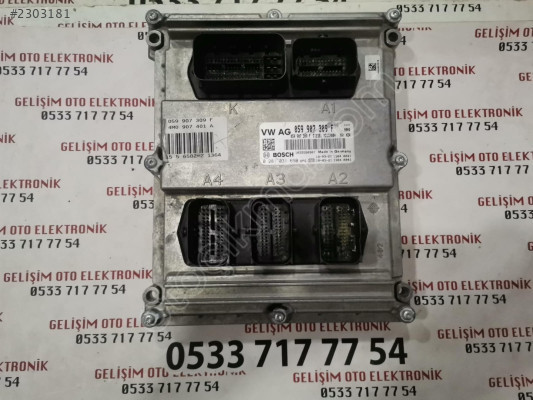 059907309F 0281031650 AUDİ Q7 MOTOR BEYNİ
