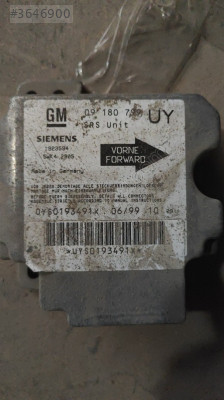 09 180 799 UY OPEL ASTRA İÇİN AİRBAG BEYNİ