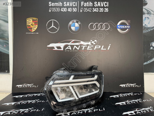 DACİA DUSTER SOL ÖN FAR LEDLİ ÇIKMA ORİJİNAL 2022-2024