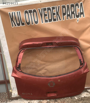 nissan micra bagaj kapağı