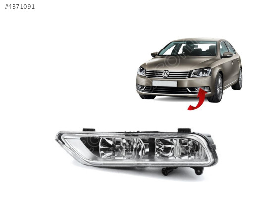 3AA941661G VW PASSAT 2011-2015 SOL SİS FARI VİRAJ AYDINLATMALI