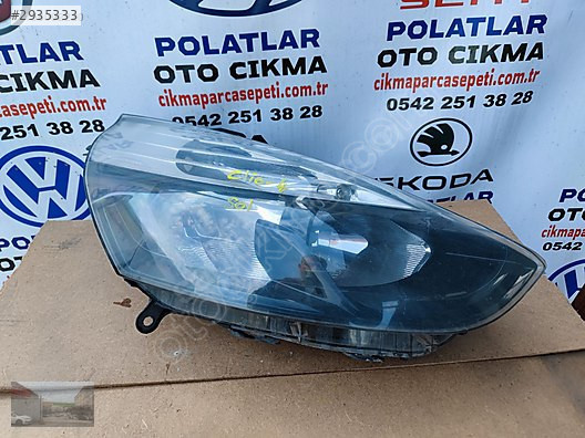 Renault Clio 4 ön sağ far Halojen orijinal