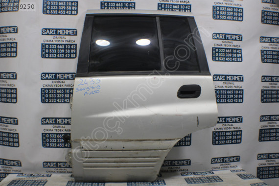 ÇIKMA SSANGYONG MUSSO SOL ARKA KAPI 2433