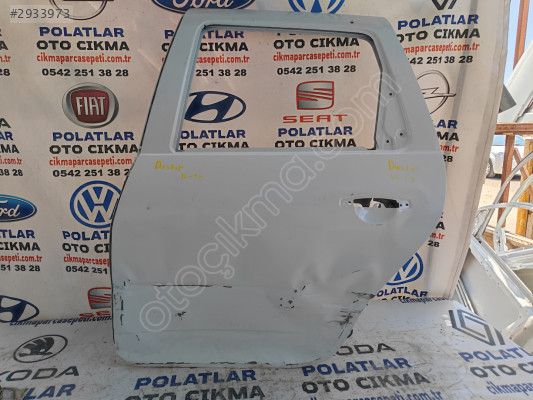 Dacia Duster Sol Arka kapı Orjinal beyaz 2010-2017