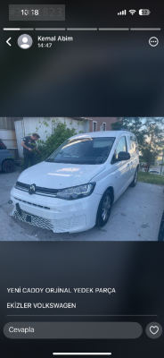 2021 CADDY HATASIZ BOYASIZ MOTOR KAPUTU