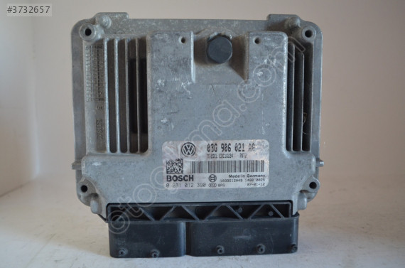 03G906021AQ 0281012390 MOTOR BEYNI VOLKSWAGEN CADDY 1.9 DIESEL ED