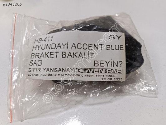 HYUNDAİ ACCENT BLUE BRAKET BAKALİT SAĞ HB-411 SY