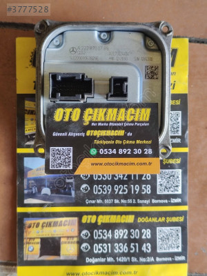 MERCEDES C SERİSİ W207 W212 W222 FAR BEYNİ (A2228700789)