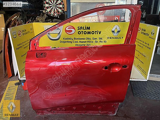 RENAULT 2024 CAPTUR ÇIKMA ORJİNAL SOL ÖN KAPI SALİM OTOMOTİV