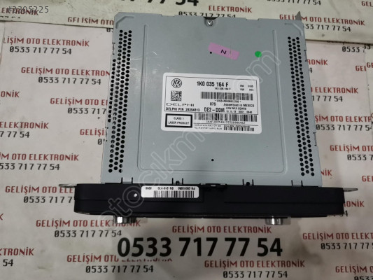 1K0035164F VW PASSAT JETTA RADYO CD ÇALAR PANEL