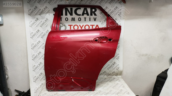 SİNCAR OTO'DAN PEUGEOT 3008 2017 2024 SOL ARKA KAPI ÇIKMA ORJİNA