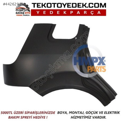 FİESTA ARKA ÇAMURLUK SAĞ SOL 2002 2003 2004 2005 2006 VE ÜZERİ