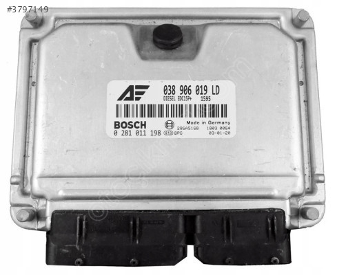 Ford Galaxy 1.9 TDI 2003 Motor Beyni / 038906019LD / 0281011198