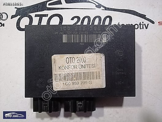 1C0959799G LEON-TOLEDO-OCTAVİA-BEETLE KONFOR BEYNİ