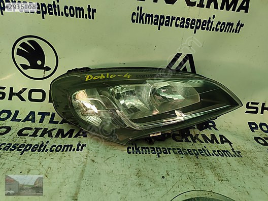Fiat Doblo 4 ön sağ far orijinal