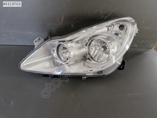 OPEL CORSA D SOL ÖN FAR KROM SIFIR 2006-2010
