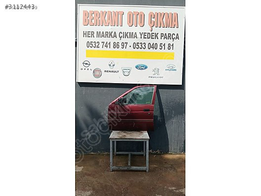 Ford escort sol ön kapı 6.750 TL