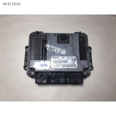 Peugeot 206 1.4 HDI Motor Beyni 0281010707 EDC16C3 9646559980