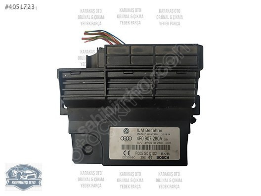 AUDİ A6 Q7 KONFOR KONTROL ÜNİTESİ MODÜLÜ BEYNİ 4F0907280A