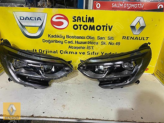 Renault Megane 4 Orjinal Sağ-Sol Far - Sıfır ve Çıkma Seçen