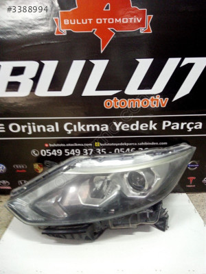 2015-2019 Nissan qasqai sol ön far çıkma
