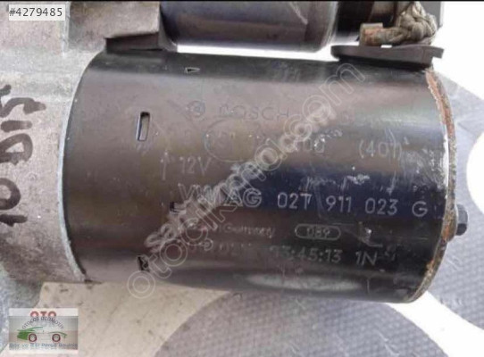SKODA FABİA İBİZA 1.4 16V BOSCH 10 DİŞ MARŞ MOTORU 02Z911023G