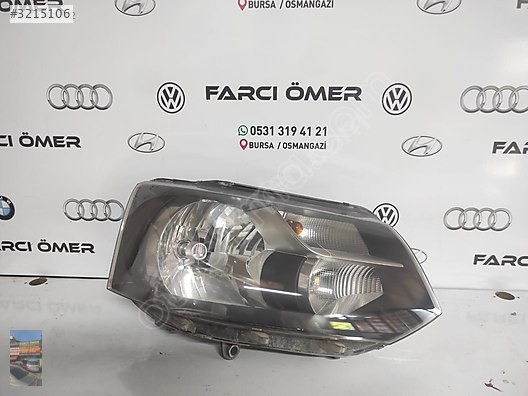 VW TRANSPORTER T6 ÖN SAĞ FAR ORJİNAL HATASIZ