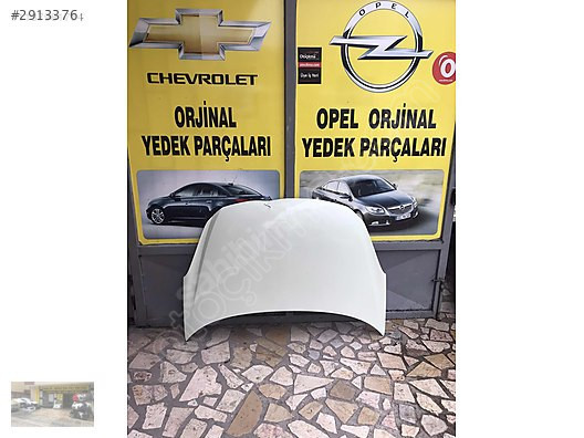 Opel corsa d beyaz renk çıkma ön kaput ORJİNAL OTO OPEL