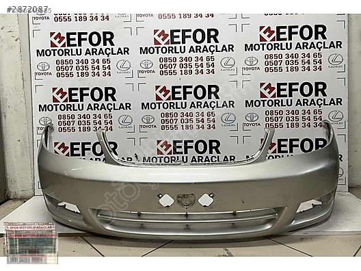 TOYOTA COROLLA ÖN TAMPON ÇIKMA ORJİNAL YEDEK PARÇA 03-07