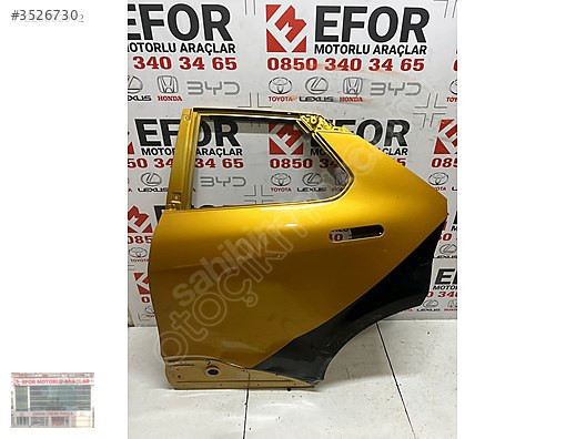 TOYOTA CHR SOL ARKA KAPI ÇIKMA ORJİNAL YEDEK PARÇA